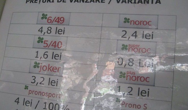 LOTO. Report de aproximativ 3,3 milioane euro la 6/49 1 loto2_4.jpg