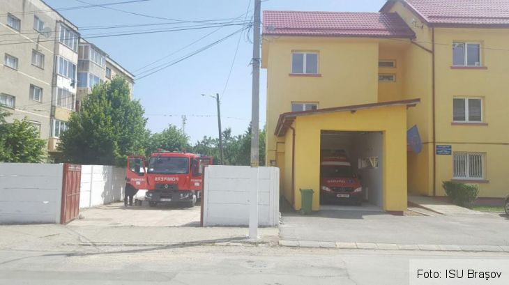 BRAŞOV. Pompierii braşoveni au un nou punct de lucru în Feldioara, de probă! (FOTO) 1 pompieri feldioara_215108.jpg