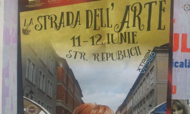 BRAȘOV. Artiștii, mari și mici, ies pe străzi 1 stradadellarte_2.jpg