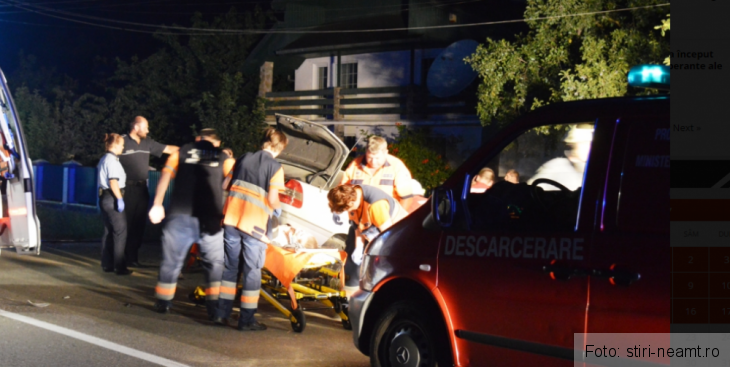 Trei tineri au murit după ce mașina în care se aflau s-a izbit de un cap de pod, la întoarcere de la discotecă! (FOTO) 1 accident neamt_217021.png
