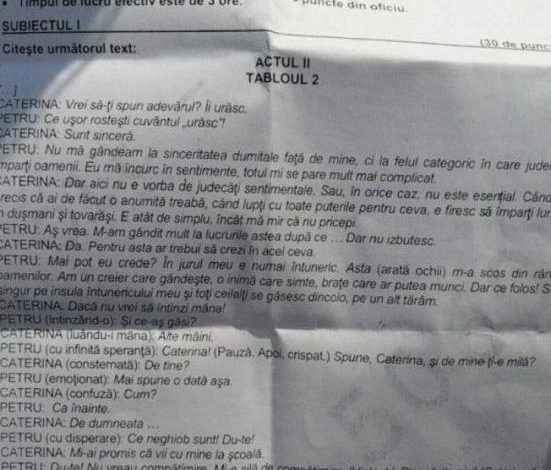 BAC 2016. Ce s-a dat la română 1 bacromanauman.jpg
