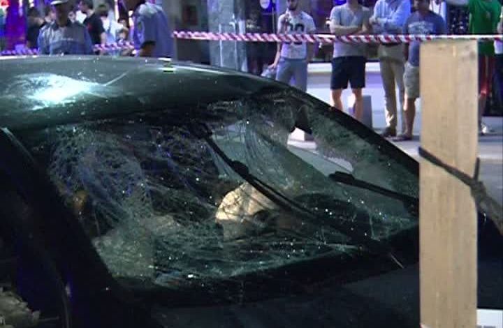 Pieton izbit în plin de o maşină şi târât mai bine de 15 metri 1 bucurestiacc.jpg