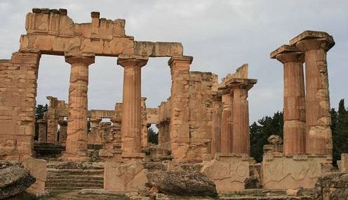 Situri din patrimoniul mondial UNESCO, înscrise pe lista monumentelor în pericol 1 cirenelibia.jpg