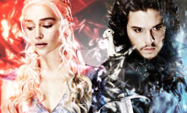 Game of Thrones. Spoiler Alert. Daenerys Targaryen sau Jon Snow, cine va fi rege în Westeros la finalul serialului? 1 daeneryssnow.jpg