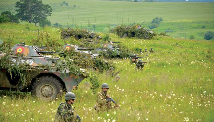 BRAȘOV. 2.700 de militari din zece țări „exersează” la Cincu 1 exercitiucincu.jpg