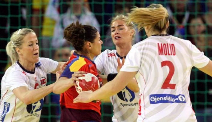 Norvegia a făcut instrucţie cu Naţionala feminină de handbal a României 1 handbal_3.jpg