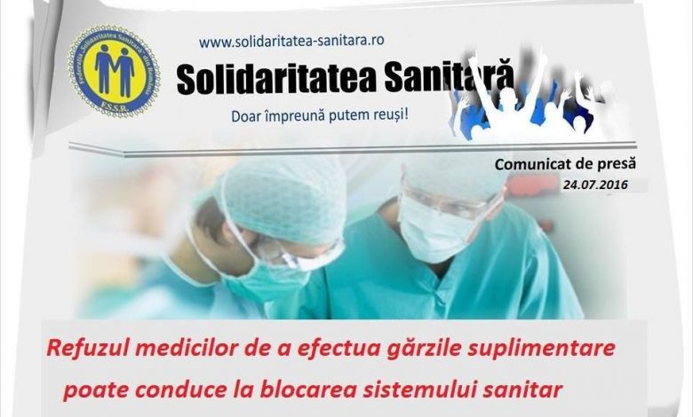 Protest! Medicii s-au săturat să facă gărzi suplimentare fără să fie plătiți 1 medici.jpg