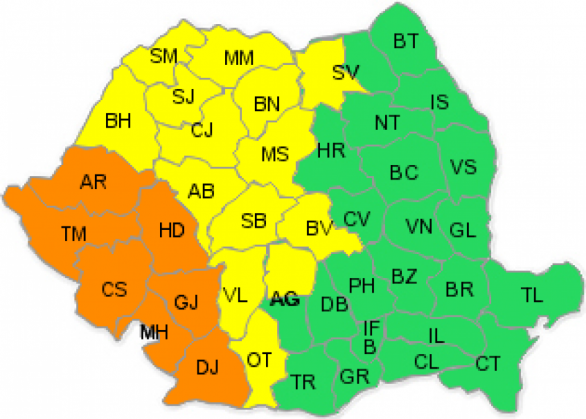 Brașov. Cod galben de ploaie. În vestul țării, cod portocaliu! 1 meteo1_216912.png