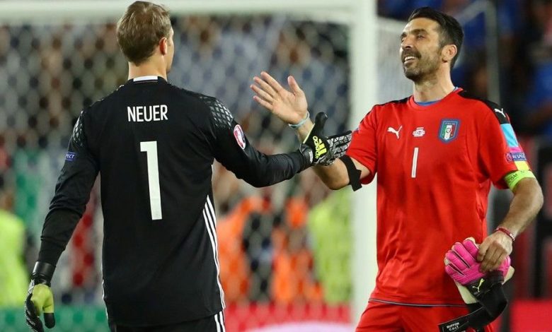 EURO 2016. Duelul Germania - Italia, decis după 18 penalty-uri 1 neuerbuffon.jpg