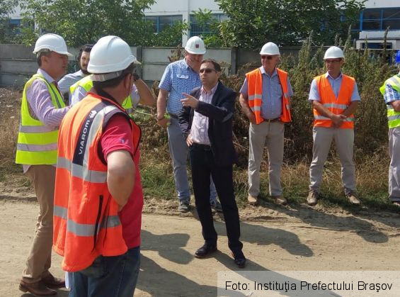 Autoritățile vor să construiască o stradă nouă între Brașov și Sânpetru! 1 santier ocolitoare_217830.jpg