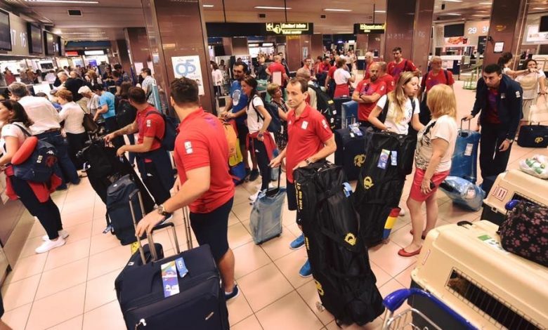 JO RIO 2016. Primii sportivi români au plecat spre Rio de Janeiro 1 sportivi.jpg