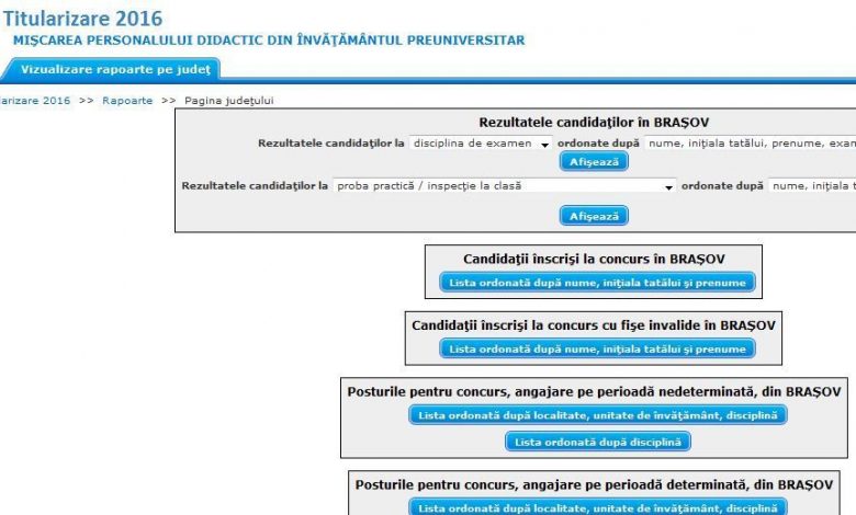 BRAŞOV. 82 de profesori n-au luat nici măcar „cinciul” la Titularizare 1 titul.jpg