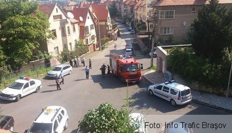 Update. BRAŞOV. Şofer amendat cu 250 de lei, după ce i-a luat-o maşina la vale, pe Dealul Cetăţii 1 dealulcetatii.jpg