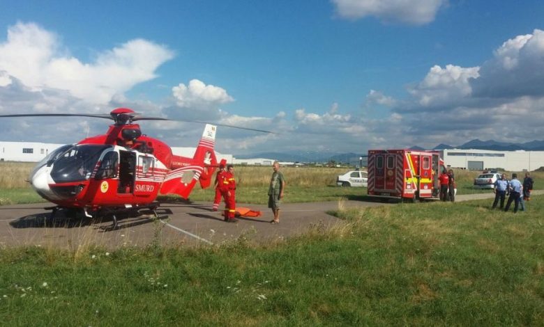 UPDATE. BRAŞOV. A fost solicitat un elicopter SMURD la Aerodromul Ghimbav 1 elicopter-smurd_2.jpg