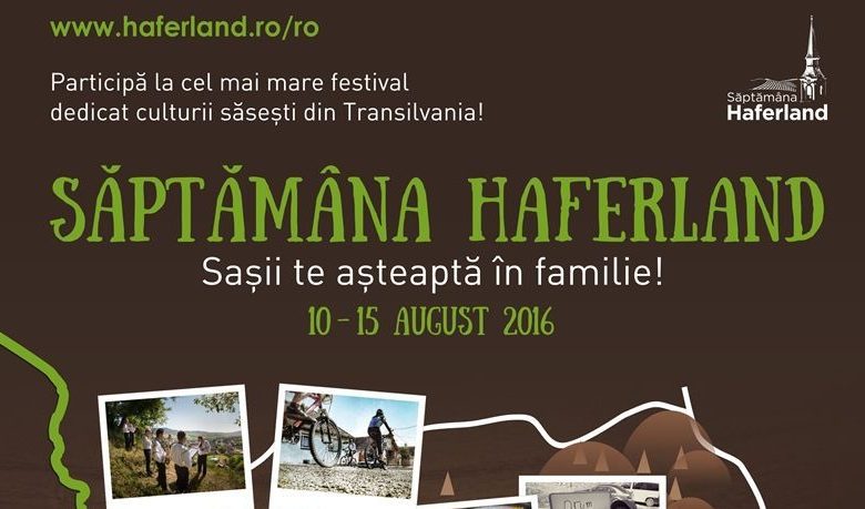 BRAȘOV. Invitație la Săptămâna Haferland, sărbătoarea culturii săsești 1 haferland.jpg