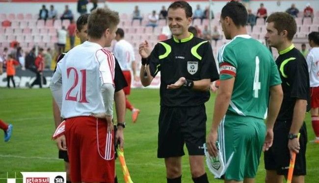 Marius Omuț va arbitra partida FC Brașov - Juventus București 1 mariusomut.jpg