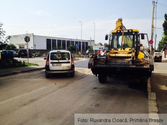 BRAȘOV. Veste bună! Noul pod de pe strada Lânii ar putea fi dat în folosinţă peste două săptămâni (FOTO) 1 pod lanii_220425.jpg