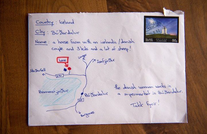 Poștașul anului! A livrat o scrisoare care nu avea numele destinatarului și adresa pe plic 1 icelandhanddrawnmap.jpg
