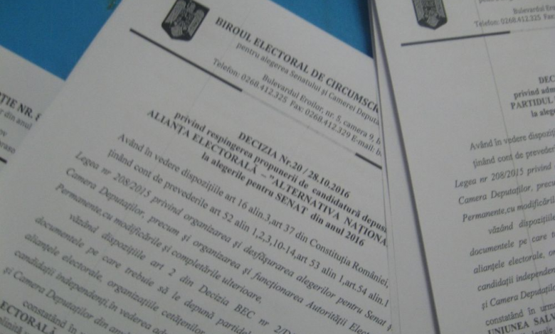BRAŞOV. O candidatură respinsă, 13 admise în cursa pentru fotoliile de parlamentari 1 img-5376.jpg