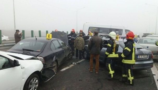 17 maşini implicate într-un carambol pe Autostrada Soarelui 1 a2.jpg
