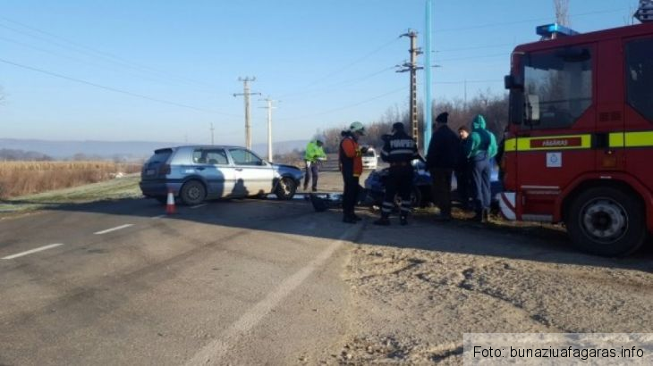 BRAŞOV. Coliziune în apropierea Fabricii de pulberi (FOTO) 1 accident hurez_225904.jpg