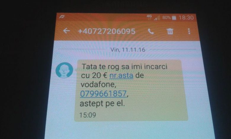 BRAȘOV. ATENȚIE la mesajele primite de la numărul 0727206095. Un escroc încearcă să profite 1 mesaj_2.jpg
