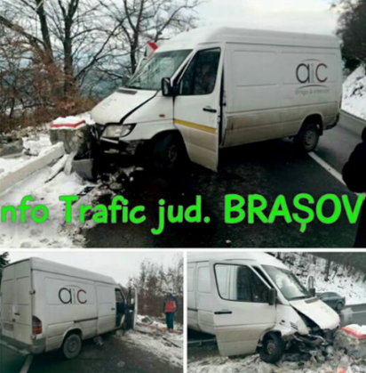 BRAŞOV. Accident pe Drumul Poienii! (FOTO) 1 accident drumul poienii 2_227133.png