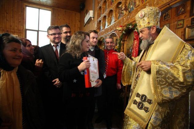 BRAȘOV. Cvintetul Anatoly a primit o distincție de la mitropolitul Ardealului 1 anatoly1.jpg
