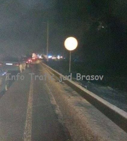 Update. BRAȘOV. Un bărbat de 48 de ani a murit în accidentul de pe DN 13 1 dn13maierus.jpg