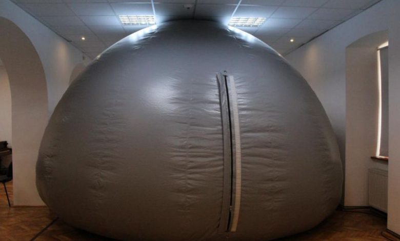 Primul planetariu educaţional mobil a revenit la BRAŞOV 1 planetariu.jpg