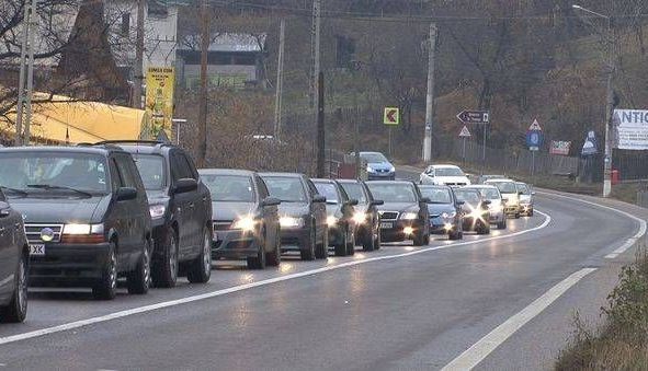 Restricţii de circulaţie pe DN 1 Ploieşti - Braşov, în zona unei treceri la nivel cu calea ferată 1 dn1_4.jpg
