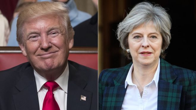 Întrevedere la Casa Albă. Theresa May se va întâlni săptămâna viitoare cu Donald Trump 1 donaldtrumptheresamay.jpg