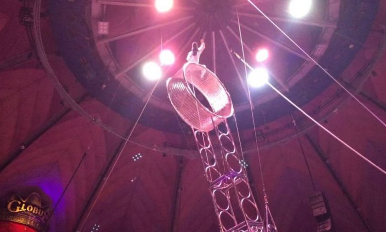 Un acrobat a căzut de la înălţime în timpul unui spectacol de la Circul Globus 1 globus.jpg
