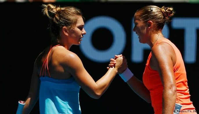 AUSTRALIAN OPEN. A învins-o pe Simona Halep, apoi a pierdut în fața ocupantei locului 223 în ierarhia WTA 1 haleprogers.jpg