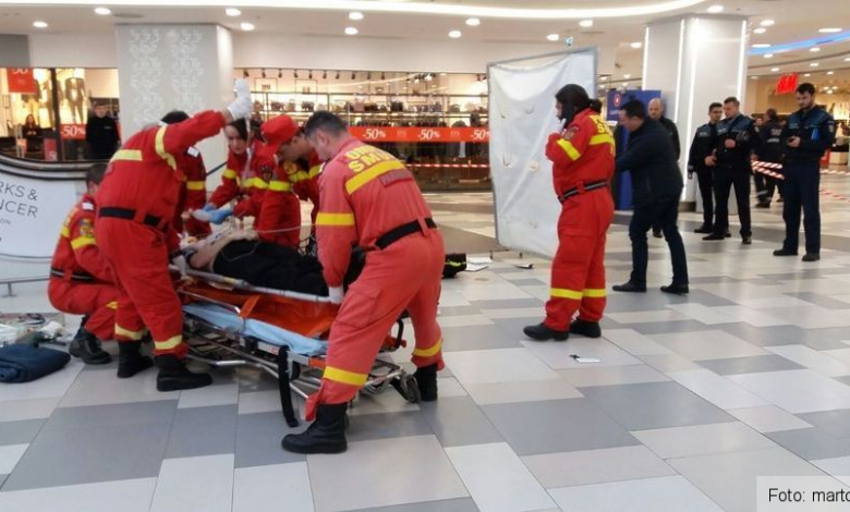 O femeie a căzut de la etaj, într-un mall din București 1 mall_3.jpg