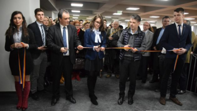 BRAȘOV. Meșotiștii pot învăța de astăzi în noul corp al colegiului (GALERIE FOTO) 4 inaugurarecorpnoumesota09_230458.JPG