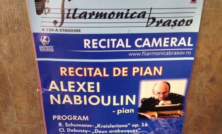 BRAȘOV. Recital de excepție cu un pianist rus 1 pianistrus.jpg