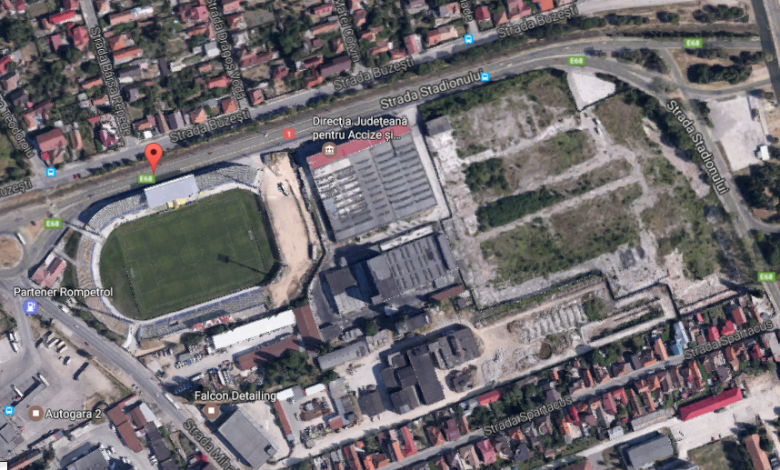 BRAȘOV. Blocuri cu 11 etaje în spatele Vămii 1 stradastadionului.png