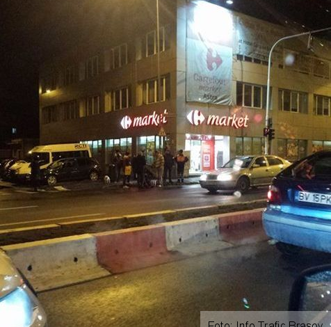BRAŞOV. Doi tineri au fost accidentaţi pe „zebre”, pe Bulevardul Griviţei, respectiv pe Calea Bucureşti 1 accidentcaleabucuresti_2.jpg