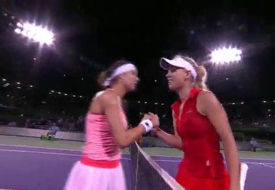 WTA Miami. Sorana, eliminată de Wozniacki 1 caoline.jpg