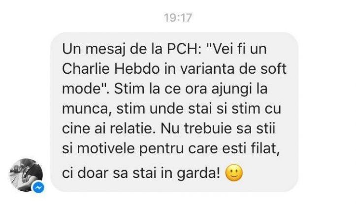 ÎN ROMÂNIA! Jurnalist amenințat cu moartea!!! 1 mesaj_3.jpg