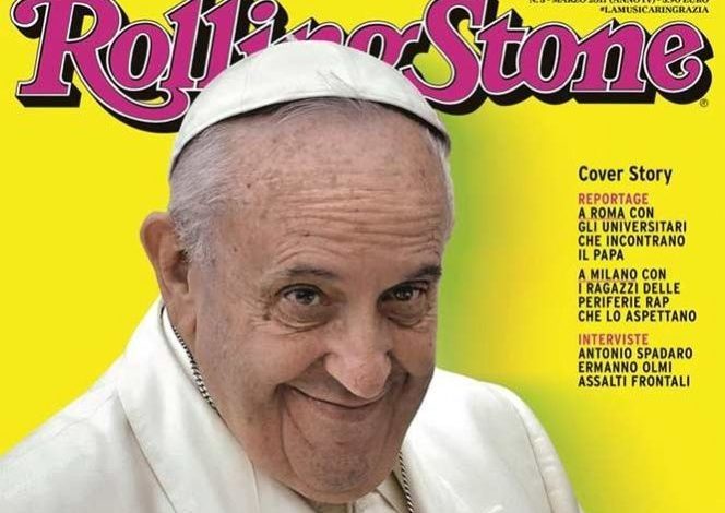 Papa Francisc a apărut pe coperta revistei „Rolling Stone” din Italia 1 papafranciscrollingstone1.jpg