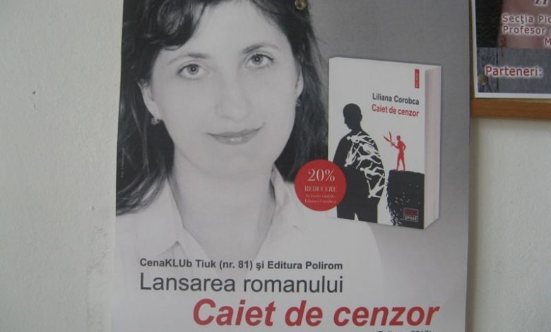 „Caiet de cenzor”, lansat la BRAȘOV 1 cenzor.jpg