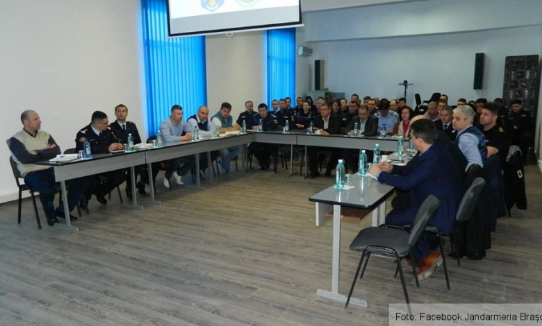 BRAȘOV. Pregătiri la sediul Jandarmeriei, pentru exercițiul antitero „CORONA17” 1 corona17.jpg