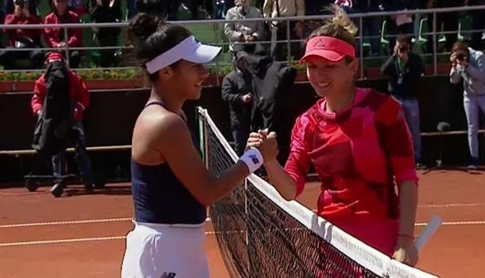FED CUP. România - Marea Britanie 1-0. Halep a învins-o pe Watson 1 halep_78.jpg