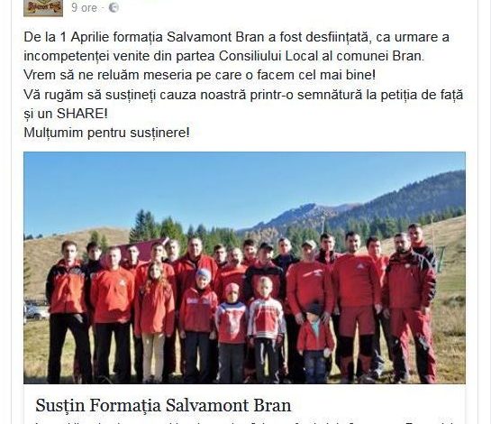 BRAŞOV. Petiţie online de salvare a... salvamontiştilor din Bran 1 salvamontbran_2.jpg
