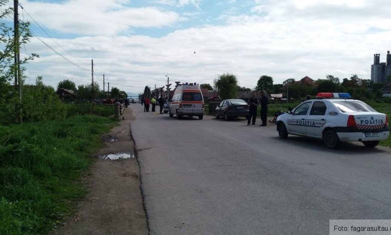 BRAȘOV. Copil de 6 ani, lovit MORTAL de mașină 1 accidentfagaras_4.jpg