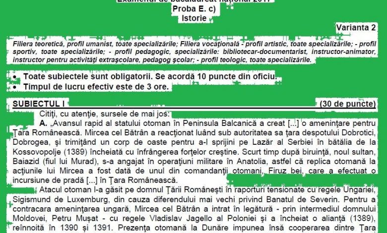 BAC 2017. Subiecte ușoare la Matematică, stalinismul la Istorie 1 bacistorie.jpg
