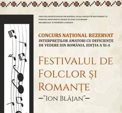 BRAŞOV. În premieră, nevăzătorii se întrec la cântat folclor şi romanţe 1 festival_8.jpg