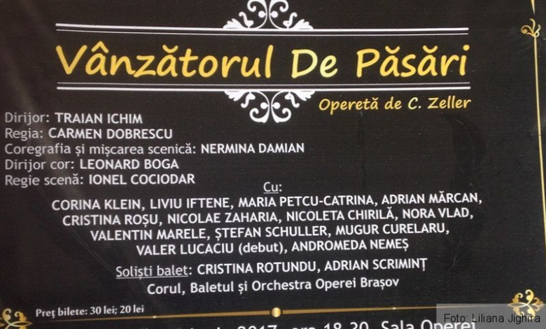 BRAŞOV. Operetă îndrăgită, pe scena Operei 1 img-9134.jpg